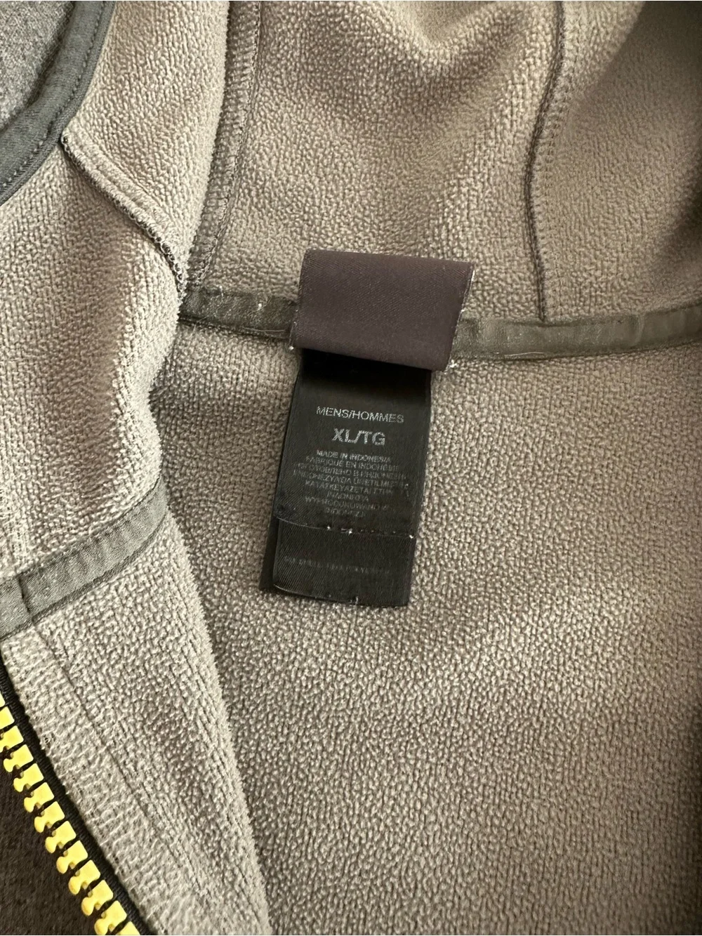 The North Face Gray Fleece Jacket with Hood